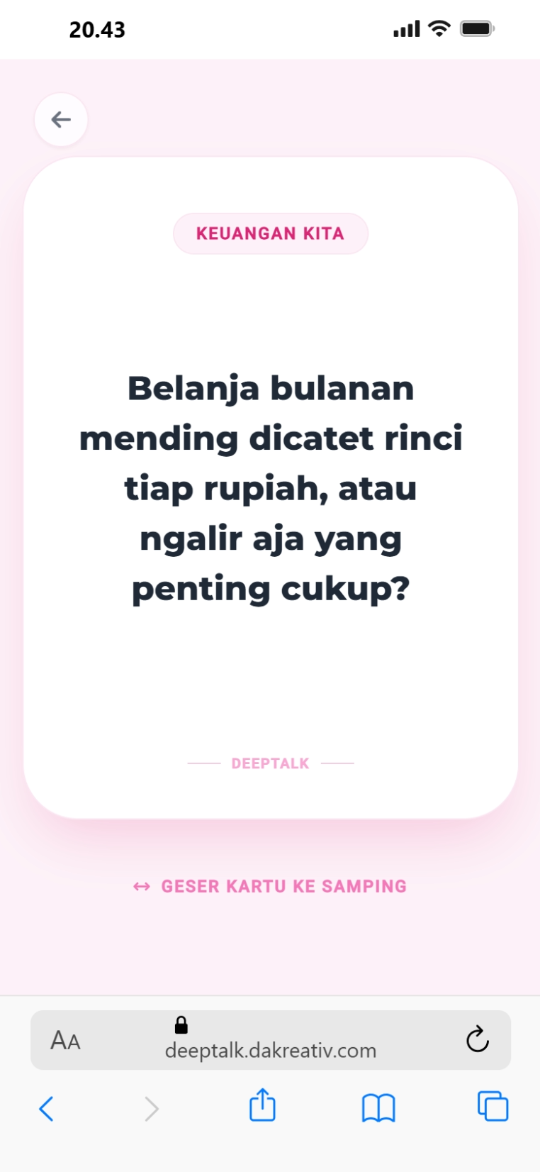 Deeptalk